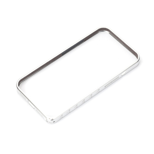 PGA iPhone 15/15 Pro用アルミニウムバンパー ミッキーマウス/シルバー PG-D23ABP02MKY-イメージ1