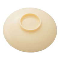 エンテック ポリプロ 丼(蓋) (クリーム) FC72002-NO.1715BK