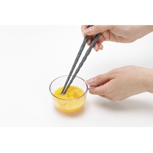 貝印 KK 握りやすい菜箸 27cm ヘラ付き FCB988H-DH8090-イメージ5