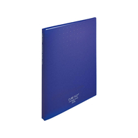 リヒトラブ CUBE FIZZ クリヤーブック(差替) A4 15ポケット ネイビー F385168-N7015-11