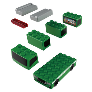 タカラトミー トミカ・プラレールブロック 山岳救助車 ﾄﾐﾌﾟﾗﾌﾞﾛﾂｸｻﾝｶﾞｸｷﾕｳｼﾞﾖｼﾔ-イメージ2