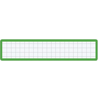 コクヨ マグネット見出し カード寸法19x105mm 緑 10個 FC03218-ﾏｸ-411G