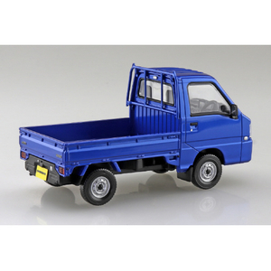 アオシマ 1/32 楽プラ スナップキット No．5-WB スバル サンバー トラック(WRブルーリミテッド) Aﾗｸﾌﾟﾗ05WBｻﾝﾊﾞ-ﾄﾗﾂｸWRﾌﾞﾙ--イメージ2