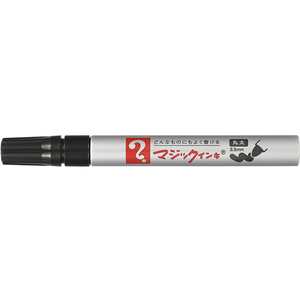 寺西化学工業 マジックインキ No.670 丸太字 黒 FC623RK-M670-T1-イメージ1