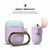 elago AirPods DUO HANG CASE カラビナ付き ラベンダー EL_APDCSSCDD_LV-イメージ4