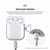 elago AirPods DUO HANG CASE カラビナ付き ラベンダー EL_APDCSSCDD_LV-イメージ5