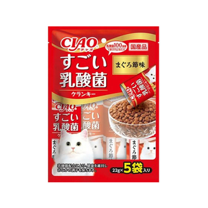 いなば CIAO すごい乳酸菌ドライ まぐろ節味 22g×5P FCR8390-3752622-イメージ1