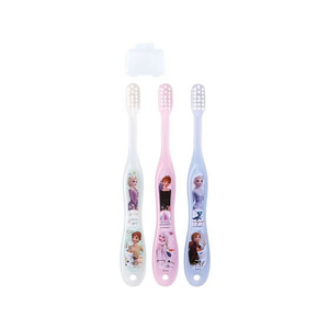 スケーター 歯ブラシ 3P キャップ付 園児用 アナと雪2 FC279PS-TB5ST-イメージ1