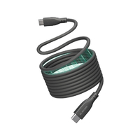 エレコム まとまるマグネットケーブル(USB Type-C - USB Type-C/なめらか) 2m ブラック MPA-CCTMGS20BK