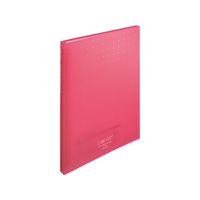 リヒトラブ CUBE FIZZ クリヤーブック(差替) A4 15ポケット ピンク F385169-N7015-12