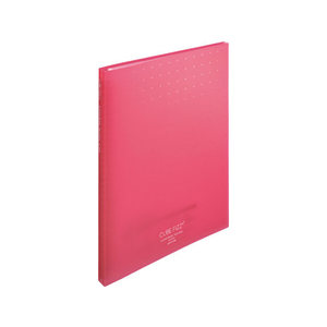 リヒトラブ CUBE FIZZ クリヤーブック(差替) A4 15ポケット ピンク F385169-N7015-12-イメージ1