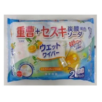 ティー・エイチ・ティー 重曹セスキウェットワイパー 40枚入 FCG490U-64-5102-95