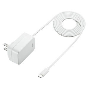 サンワサプライ USB PD対応AC充電器(USB Type Cケーブル一体型・18W) ACA-PD82W-イメージ1