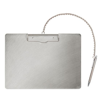 ナカキン ステンレス用箋バサミ ペン付き SC-A4S-P FC964LC-1251760