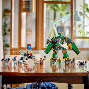 レゴジャパン LEGO ニンジャゴー 71845 ロイドのグリーン・ジェットメカ 71845ﾛｲﾄﾞﾉｸﾞﾘ-ﾝ･ｼﾞｴﾂﾄﾒｶ-イメージ10
