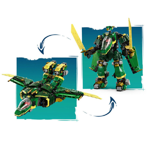 レゴジャパン LEGO ニンジャゴー 71845 ロイドのグリーン・ジェットメカ 71845ﾛｲﾄﾞﾉｸﾞﾘ-ﾝ･ｼﾞｴﾂﾄﾒｶ-イメージ7
