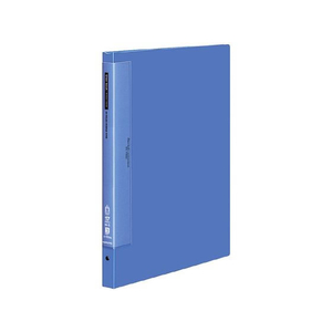 コクヨ クリヤーブック ウェーブカット差替B4 36穴 背幅27 青 F814376-ﾗ-T724B-イメージ1