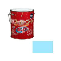 アサヒペン 油性スーパーコート 1.6L 水色 FC364NV