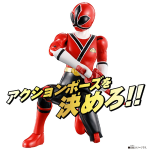 バンダイ アクションヒーロー シンケンレッド AHｼﾝｹﾝﾚﾂﾄﾞ-イメージ6