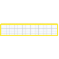 コクヨ マグネット見出し カード寸法19x105mm 黄 10個 FC03220-ﾏｸ-411Y