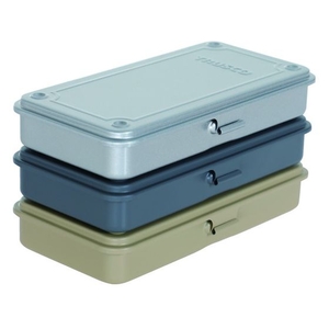 トラスコ中山 トランク型工具箱 203×109×35 アーセナルグレイ FC134DP-2065308-イメージ3