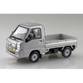 アオシマ 1/32 楽プラ スナップキット No．5-SS スバル サンバー トラック(スターリングシルバーメタリック) Aﾗｸﾌﾟﾗ05SSｻﾝﾊﾞ-ﾄﾗﾂｸSｼﾙﾊﾞ-