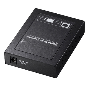 サンワサプライ 光メディアコンバータ(ギガビット、シングルモード) LAN-EC212RL10-イメージ2
