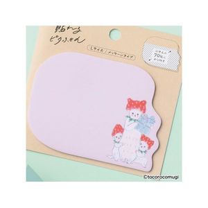 ヒサゴ ピタふせん L トコロコムギ いちごにゃんこ FCB581G-UTN318-イメージ2