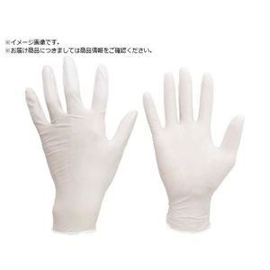 ミドリ安全 ニトリル使い捨て手袋 粉付 白 SS 100枚入 FCD368E-8291063-イメージ1