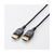エレコム DisplayPort 1．4対応ケーブル 1．0m ブラック CAC-DP1410BK-イメージ1
