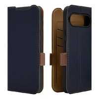 ラスタバナナ GOOGLE Pixel 10 Pro XL用薄型手帳サイドマグネットケース ネイビー＊ブラウン 9155P10PXLBSMNVB