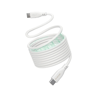 エレコム まとまるマグネットケーブル(USB Type-C - USB Type-C/なめらか) 2m ホワイト MPA-CCTMGS20WH