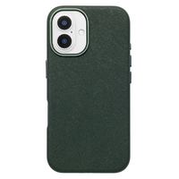 ユニケース iPhone 16 Plus用Mag Plain Case グリーン UNI-CSIP24L-2MPGN