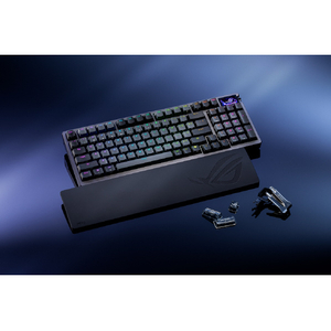 ASUS ROG Azoth 96 HE Lite Gaming Keyboard Black ブラック ROG/AZOTH/96/HFX2/BK-イメージ2