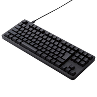 エレコム 有線メカニカルテンキーレスキーボード ブラック TKMC30UKPBK