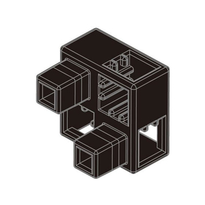 アーテック Artecブロック ハーフB 8P 黒 FCS2887-77794-イメージ5