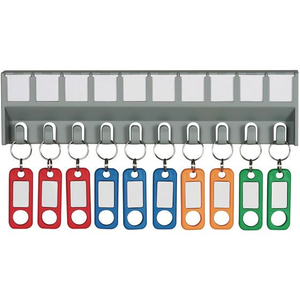 カール事務器 キーハンガー 鍵吊数10個 FCU5720-CKH-10-イメージ1