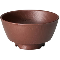 スケーター 木目 持ちやすい汁椀 ブラウン NBLS2B FCG510U-68-5716-56