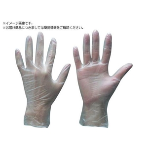 ビニスター/使い捨て手袋 ビニール極うす手袋 L 100枚入 FC913XJ-4746686-イメージ1