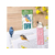 ヒサゴ BIRD BOOKMARKER 刺繍しおり リーフ柄 シマエナガ FCD978G-UTN314-イメージ3