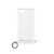 PHONECKLACE iPhone SE(第3世代)/SE(第2世代)/8/7用ストラップ用リング付きクリアケース ガンブラックチャーム PC20581I9-イメージ1