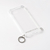 PHONECKLACE iPhone SE(第3世代)/SE(第2世代)/8/7用ストラップ用リング付きクリアケース ガンブラックチャーム PC20581I9-イメージ3