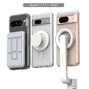 araree Pixel 8 Pro用ハイブリットケース DUPLE M クリア AR26581P8P-イメージ10