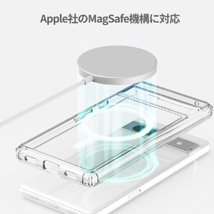 araree Pixel 8 Pro用ハイブリットケース DUPLE M クリア AR26581P8P-イメージ9