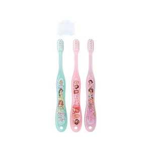 スケーター 歯ブラシ 3P キャップ付 園児用 プリンセス FC280PS-TB5ST-イメージ1