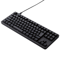 エレコム 有線メカニカルテンキーレスキーボード ブラック TKMC30UKTBK
