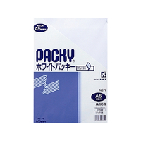 高春堂 ホワイトパッキー角5(A5用) 80g／m2 テープ付10枚 F857676-871