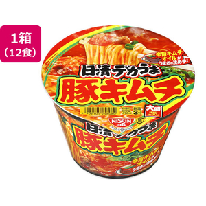 日清食品 日清デカうま 豚キムチ 12食 FCF269N-イメージ1