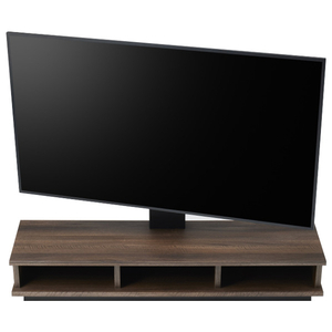 朝日木材 32～77V型推奨壁寄せテレビスタンド オリジナル ダークブラウン WS-G1500E-DB-イメージ7