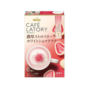 味の素ＡＧＦ ブレンディ カフェラトリー スティック 濃厚ストロベリーホワイトショコララテ6本 FC876NV-84585-イメージ1